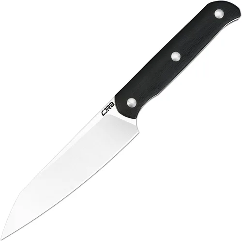 CJRB CUTLERY Cuchillo táctico Silax (J1921) AR-RPM9 Hoja de acero en polvo Negro G10 Mango Cuchillo de bolsillo Cuchillo de hoja fija Cuchillo EDC