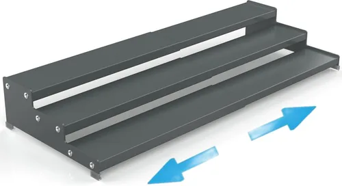 Miniatura 9 de Organizador de almacenamiento expandible para especias con estante de 3 niveles, organización de estantes de condimentos. Ideal para estantes