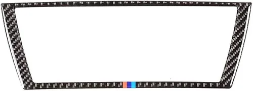 Miniatura 4 de Pegatinas de fibra de carbono suave para interior de coche para BMW X5 E70 X6 E71 2008-2013 (estilo de 3 colores)