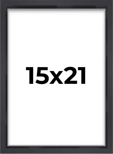 Miniatura 163 de Marco contemporáneo de caja de sombra negra de 14 x 25 pulgadas, profundidad de espacio utilizable, tamaño interior 14 x 25 o 25 x 14 pulgadas