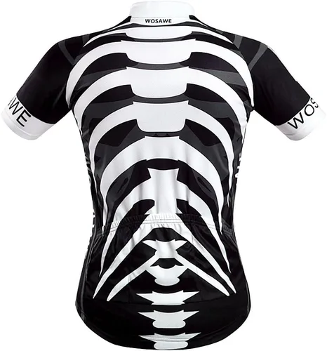Miniatura 4 de WOSAWE Camiseta de ciclismo transpirable de manga corta para hombre