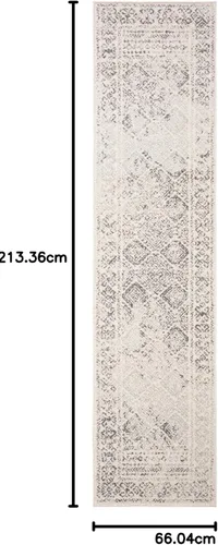 Miniatura 302 de Safavieh - Alfombra decorativa de la colección Tulum, modelo TUL264F, estilo marroquí, bohemio y desgastado, no suelta pelusa, para sala, vestíbulo