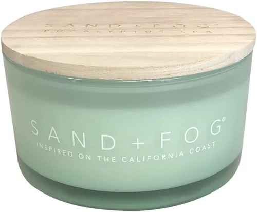 Miniatura 60 de Sand + Fog Vela aromática - Calabaza y Clavo – Fragancias y tamaños adicionales – Mecha 100% de algodón sin plomo - Velas de lujo en tarro