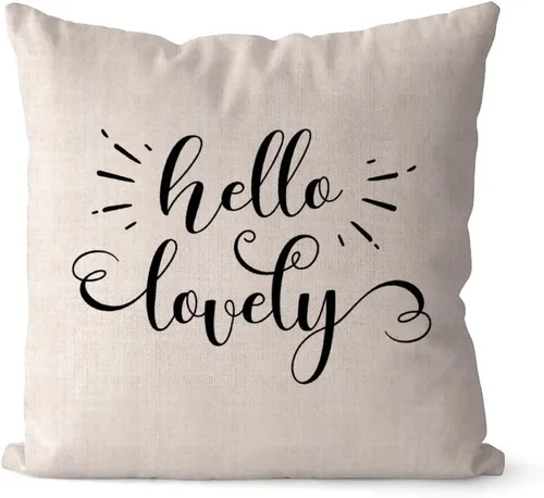 Miniatura 7 de Better Together - Fundas de almohada de 16 x 16 pulgadas, de lino y algodón, con citas románticas, funda de almohada, regalo del día de San Valentín