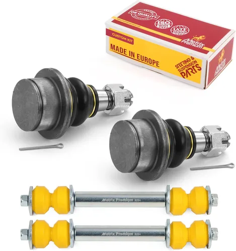 Miniatura 135 de Metrix Premium Chassis Parts - Juego de 4 piezas de articulación de rótula superior y barra estabilizadora delantera para Ford Ranger RWD 1998-2011