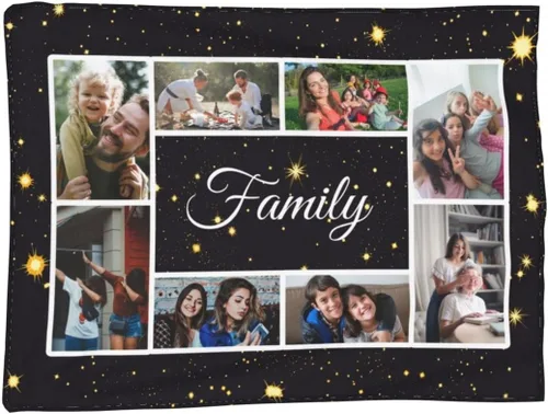 Miniatura 15 de HUGLAZY Mantas personalizadas con fotos, manta personalizada para la familia, sube tu foto de Halloween, manta personalizada para adultos