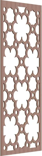 Miniatura 158 de Ekena Millwork WALW14X35X0250STGRO Southgate - Paneles de pared decorativos de madera con calado, 13 3/8 pulgadas de ancho x 34 3/8 pulgadas de rojo