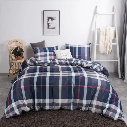 Miniatura 388 de CLOTHKNOW - Juego de edredón verde militar tamaño completo de 3 piezas, juego de ropa de cama verde oscuro, edredón suave con 2 fundas de almohada