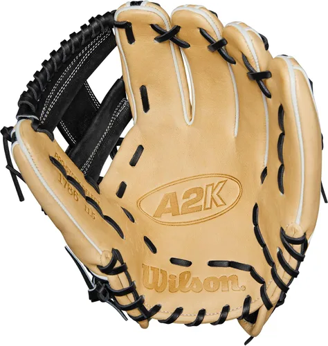 Miniatura 3 de Wilson Guantes de béisbol A2K Infield - Lanzamiento para mano derecha Negro (Blonde/black)