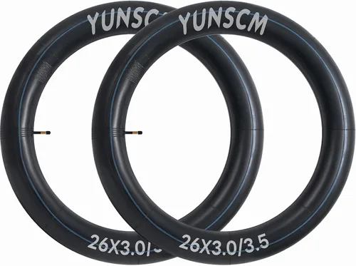 Miniatura 4 de 2 tubos de grasa para bicicleta eléctrica de 26 x 3.0, 26 x 3.0/3.5 AV48MM válvula Schrader 76/89-559, tubos interiores de bicicleta gruesa