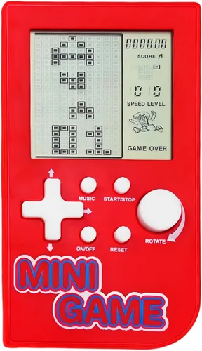 Miniatura 11 de JXD Mini consola de juegos de bloques de rompecabezas incorporada, 26 juegos retro de ladrillo, viajes, interior/exterior, ocio, consola
