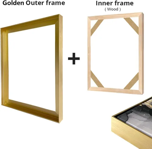 Miniatura 6 de Pintura de arte abstracto grande beige dorado marrón para sala de estar, pintura gris beige, arte de pared escandinavo, decoración del hogar, 14 x