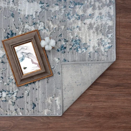 Miniatura 8 de LUXE WEAVERS Florance Collection 86572 - Alfombra moderna azul de 5 x 7