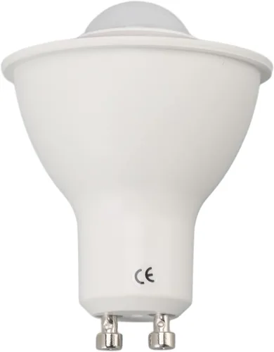 Miniatura 2 de Yctze Bombilla LED con sensor de movimiento GU10 de 5 W, 500 lúmenes, inducción humana infrarroja, luz cálida 3000 K, CA 100-240 V, reflector