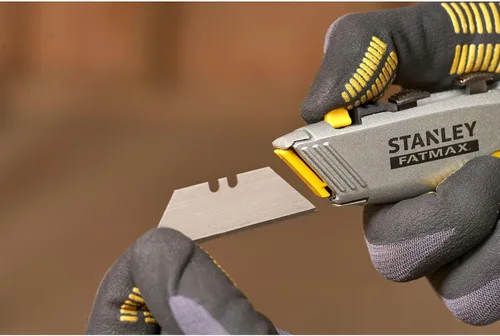 Miniatura 5 de Stanley 0-10-789 2 en 1 - Cuchillo de cierre a presión "Xtreme", color gris