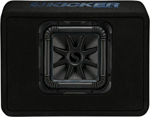Miniatura 6 de Harmony Audio Kicker TL7S10 - Subwoofer de audio para automóvil L7 cargado de 10 pulgadas para camión, caja 44TL7S102, paquete con amplificador