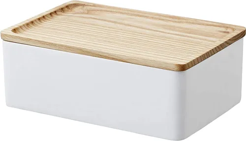 Miniatura 2 de Yamazaki Caja de accesorios Home Polystone Organizador de joyas, tamaño único, ceniza