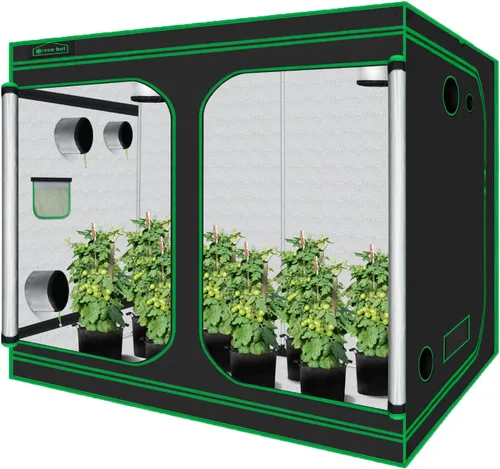 Miniatura 17 de Tienda de cultivo pequeña para plantas de interior de 18 x 30 x 36 pulgadas, tiendas de cultivo hidropónico Mylar para interiores, sala de cultivo