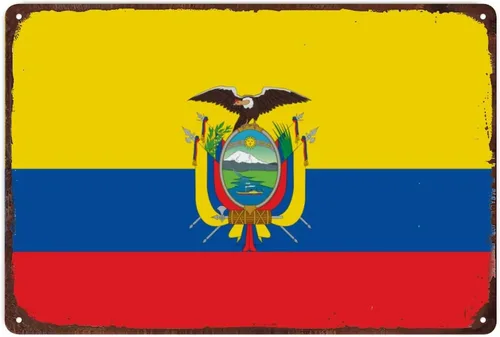 Miniatura 8 de Letrero de metal de Chile para decoración de pared, placa de pared de bandera de Chile, bandera patriótica de país para decoración de pared