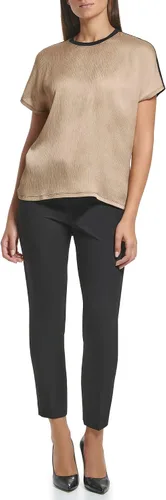 Miniatura 2 de Tommy Hilfiger Blusa de trabajo de manga corta para mujer