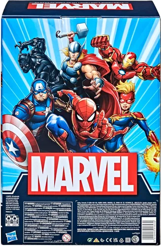 Miniatura 7 de Marvel Titan Hero Series - Figura de acción multipaquete, 6 figuras de acción, juguetes de 12 pulgadas, inspirados en Marvel Comics, para niños de 4
