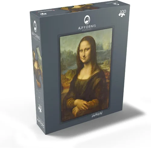 Miniatura 2 de MyPuzzle Mona Lisa - Lisa Del Giocondo by Leonardo Da Vinci - Rompecabezas premium de 100 piezas para adultos