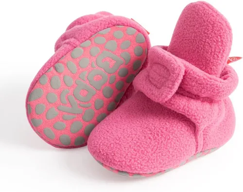 Miniatura 174 de Sawimlgy - Botines de algodón antideslizantes para recién nacido, con agarre, para cuna o para el invierno