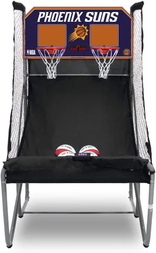 Miniatura 28 de Pop-A-Shot - Home Dual Shot Arcade Basketball Game with NBA Graphics l Sensor Scoring l 16 Game Modes l 7 Balls l Foldable Storage l for All NBA Fans