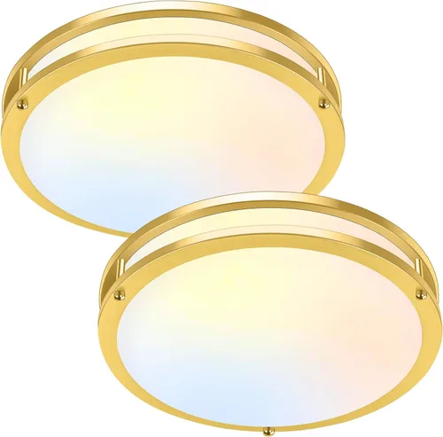 Miniatura 15 de Lámpara de techo empotrada negra, 30 W, 4000 lm, 5CCT, regulable, accesorio de lámpara de techo LED, 2700 K/3000 K/4000 K/5000 K/6500 K, ajustable