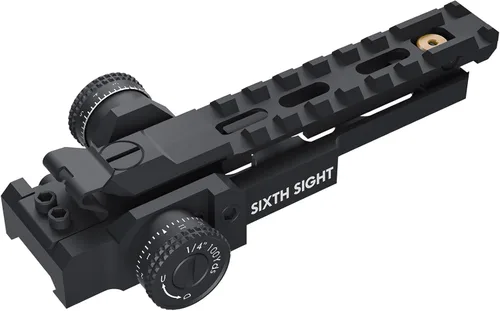 Miniatura 3 de Picatinny - Elevador de riel ajustable y elevación, elevador óptico universal Picatinny Rail Mount, mira de montaje de alcance para visión de punto