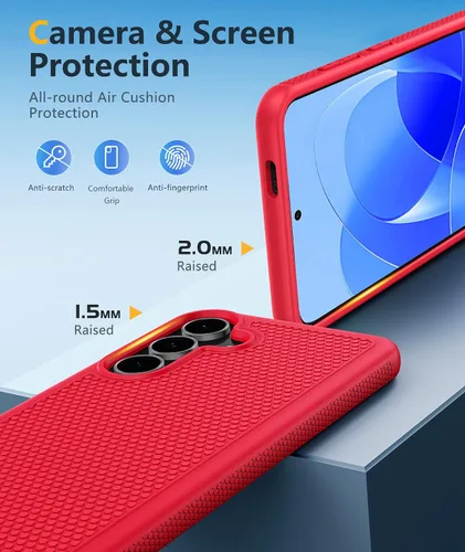 Miniatura 1026 de FNTCASE Funda para iPhone 17 Pro: Fundas delgadas translúcidas de color azul claro compatibles con MagSafe, protección completa de la cámara