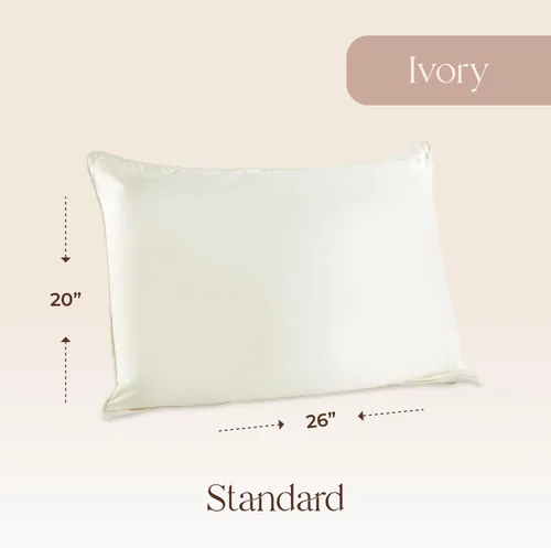 Miniatura 2 de Protector de almohada de algodón orgánico, tamaño estándar, 100% algodón, certificado GOTS, funda protectora con cremallera, hipoalergénica, lavable