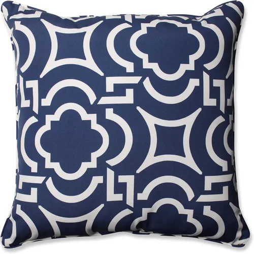 Miniatura 21 de Pillow Perfect Trellis - Almohadas para interiores y exteriores, 2 unidades, lumbares, 11.5 x 18.5 pulgadas, color negro