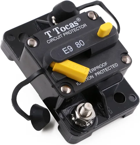 Miniatura 36 de E69 Interruptor de circuito de 10 A T3 con restablecimiento manual Mini de montaje en superficie IP66 Interruptor conmutable de 10 A