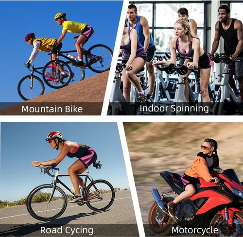 Miniatura 8 de Sportneer Pantalones cortos de ciclismo acolchados para mujer, pantalones cortos de ciclismo para mujer, acolchado de gel 4D para bicicleta