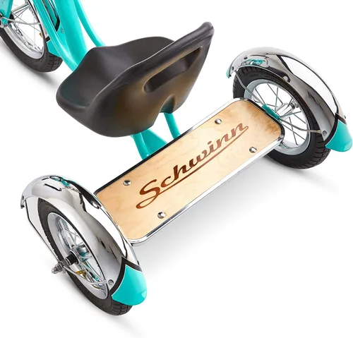 Miniatura 5 de Schwinn Roadster - Triciclo para niños Verde azulado