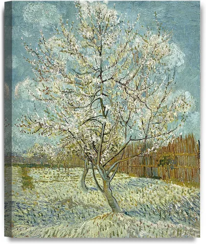 Miniatura 69 de Serie de pinturas de Vincent Van Gogh (favoritos). Reproducción de arte clásico de Van Gogh, impreso en lienzo Noche estrellada