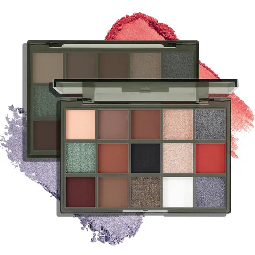 Miniatura 17 de Boobeen Paleta de Sombras de Ojos Colorida Maquillaje-16 Colores, Sombra de Ojos Mate y con Brillantina, Paletas de Sombras de Ojos Brillantes