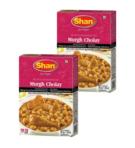 Miniatura 31 de Shan Korma Recipe and Seasoning Mix 1.76 oz (50g) - Spice Powder for Traditional Meat in Yogurt Sauce - Suitable for Vegetarians - Airtight Bag in a