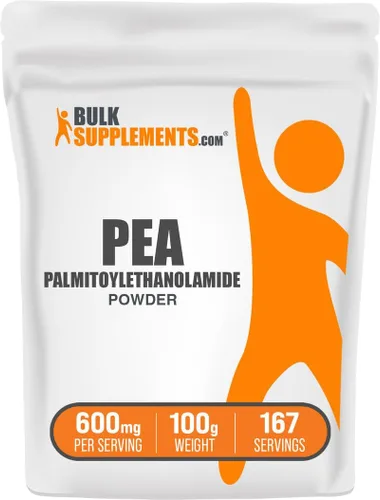 Miniatura 9 de BulkSupplements. com Palmitoiletanolamida en polvo - Suplemento de guisante, palmitoiletanolamida para apoyo inmune - Sin gluten, 600 mg por