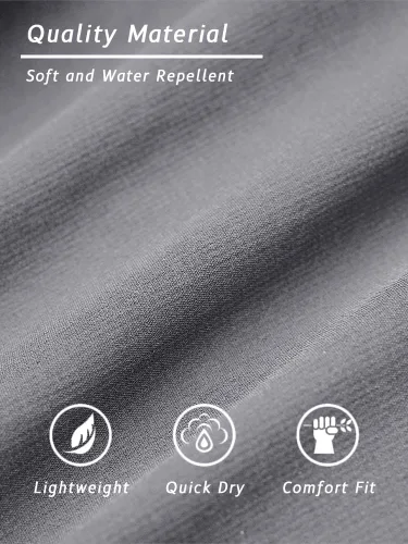 Miniatura 6 de TACVASEN Pantalones de trabajo para hombre, resistentes al agua, antidesgarros, de secado rápido, para senderismo, viajes, exteriores, con 5