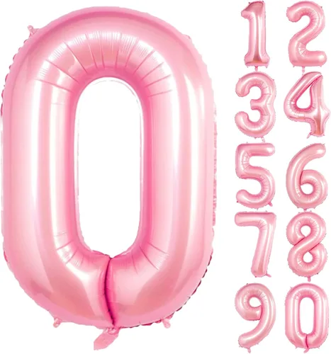 Miniatura 83 de SINBEE Globo dorado del número 10, papel de aluminio Mylar de 40 pulgadas, decoración de fiesta reutilizable para cumpleaños, aniversario, Oro