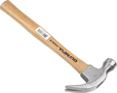 Miniatura 4 de Olympia Tools Martillo de garra, 60-014, 8 onzas, plateado