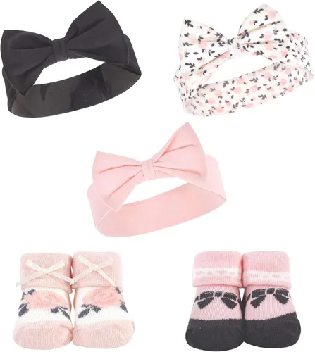 Miniatura 19 de Hudson Baby Conjunto de regalo de diadema y calcetines para niña