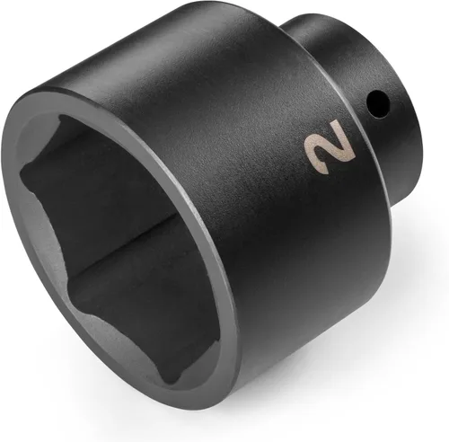 Miniatura 30 de TEKTON SID23025 Dado de impacto profundo de 6 puntos de 1 pulgada impulsor de 1/2 pulgada