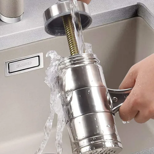 Miniatura 8 de Máquina manual para hacer pasta de fideos, herramienta de cocina de espagueti, máquina de prensa de acero inoxidable, máquina de prensa para pasta