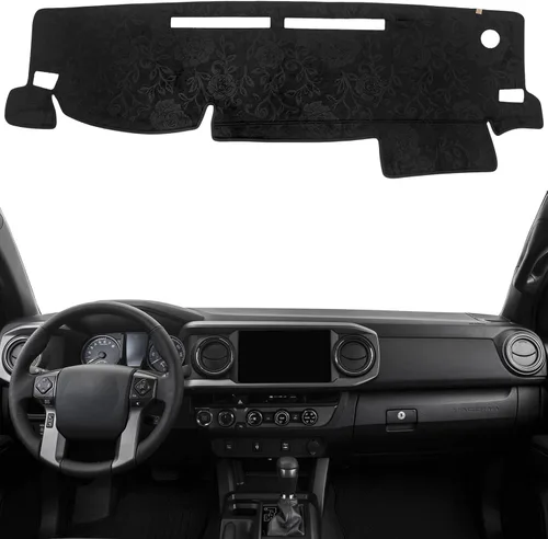 Miniatura 13 de Cubierta de Tablero Alfombrilla de Salpicadero Compatible con to-yota 4Runner 2009-2003 (para Conducción a la Izquierda), Alfombrilla de Tablero
