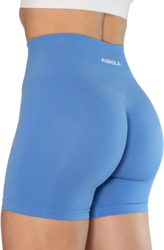 Miniatura 2 de AUROLA Intensify - Pantalones cortos de entrenamiento para mujer, sin costuras, para gimnasio, yoga, correr, deporte, ejercicio activo, fitness