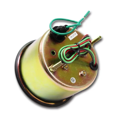 Miniatura 4 de Motor Meter Racing Universal Tacómetro para Motor Diesel de 85 mm 3-3/8" para Alternador Terminal W 4000 RPM Dial Blanco en Salpicadero 12/24 Volt