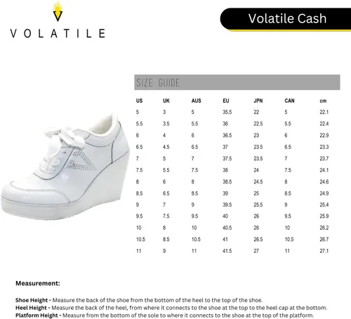 Miniatura 6 de VOLATILE Cash Fashion - Tenis de plataforma con plataforma para mujer, negro (BlackRhinestones)